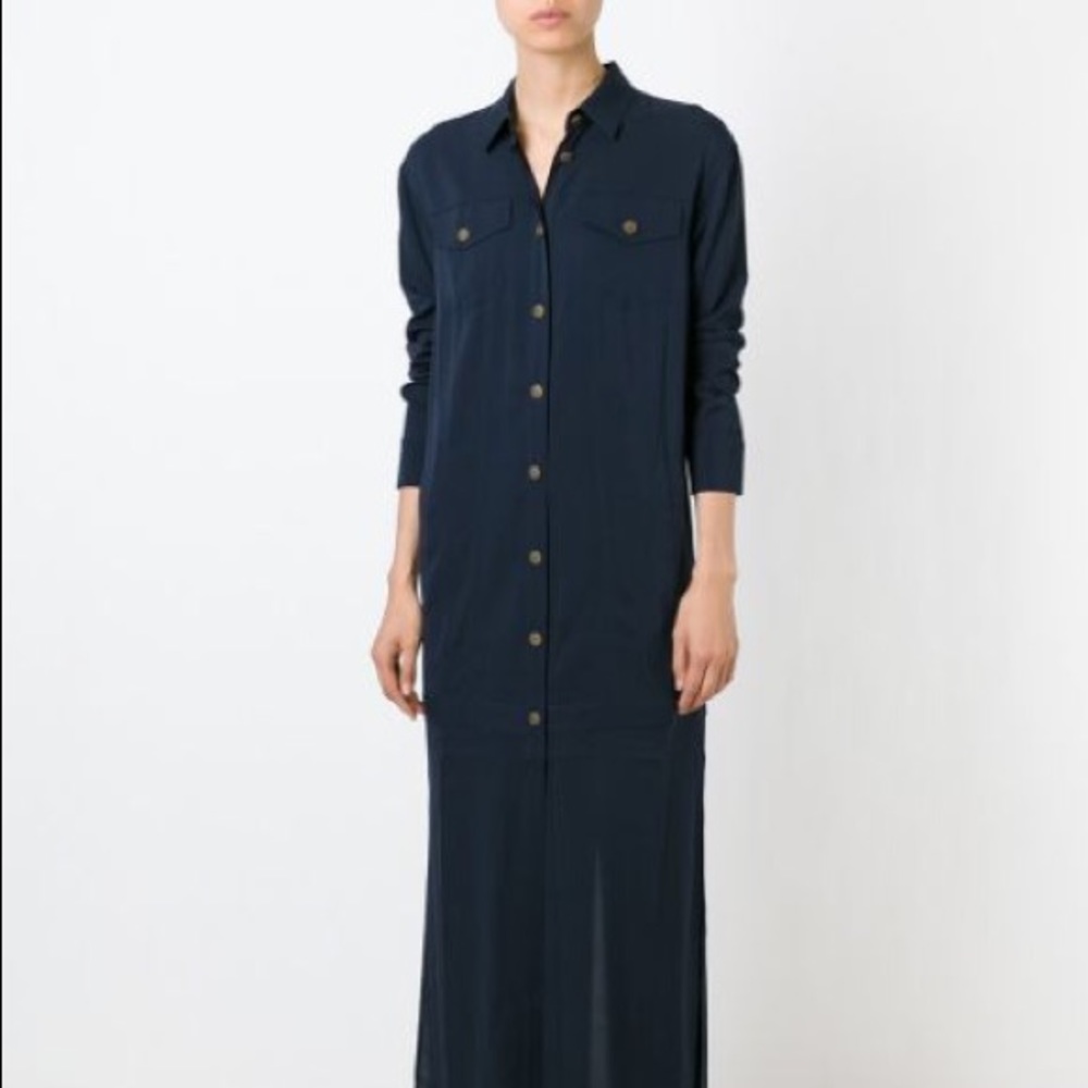Black T by Alexander Wang Maxi Shirt Tunic. Unique